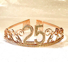 Load image into Gallery viewer, 25th Birthday Tiara

