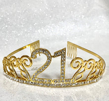 Load image into Gallery viewer, 21st Birthday Tiara
