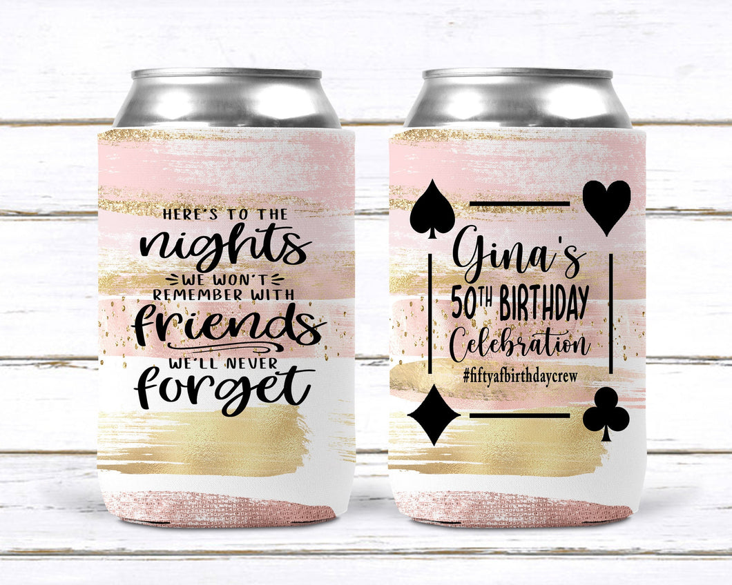 Rose Gold Party Favors. Slim Can Birthday Party. Personalized Bachelorette Party. Vegas Birthday Party Favors! Rose Gold Party favors.