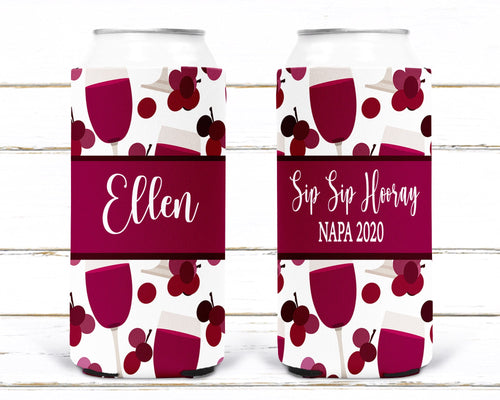 Wine Party Hugger. Wine Shower Hugger. Wine Themed Girls Weekend. Personalized Bachelorette Party Favors. Personalized Hugger