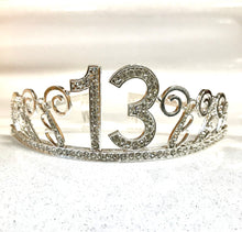 Load image into Gallery viewer, 13th Birthday Tiara
