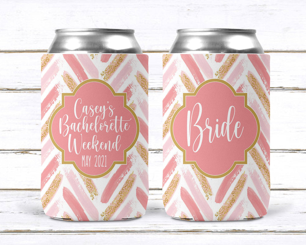 Rose Gold Personalized Party Huggers