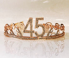 Load image into Gallery viewer, 45th Birthday Tiara
