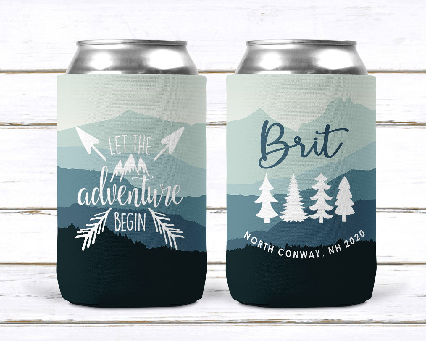 Mountain Party Can Huggers. Mountain Bachelor or Birthday Favors.Asheville Bachelorette Favors.Camping Bachelorette Party! Mountain Wedding