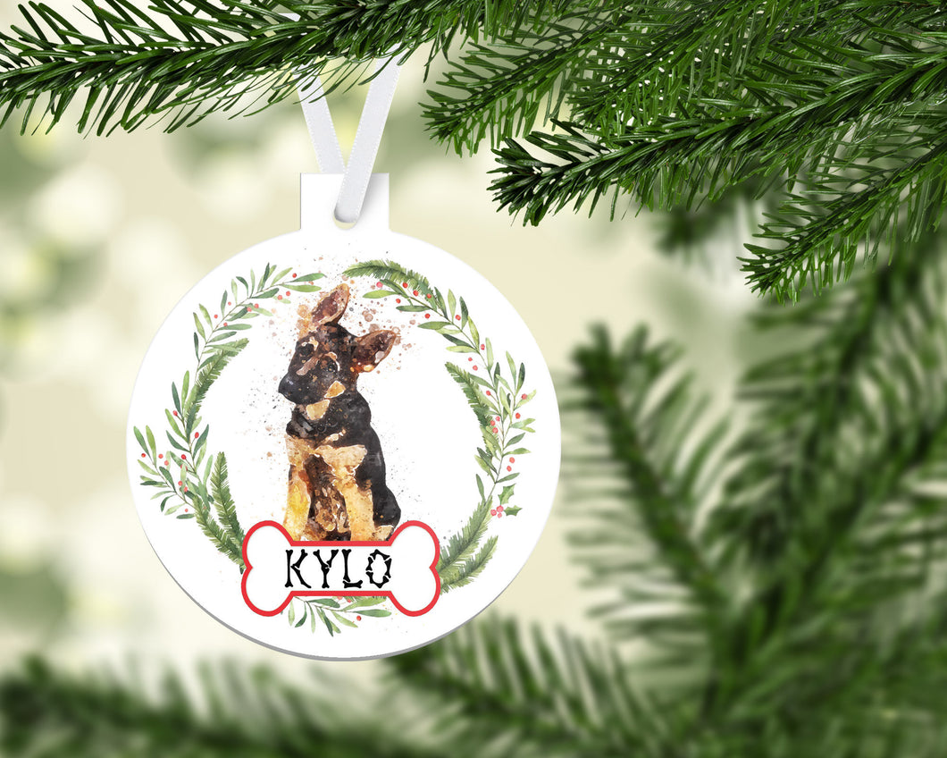 German Shepherd Ornaments. Custom German Shepherd Gift. Personalized Gift for the German Shepherd  lover! German Shepherd Mom gift!