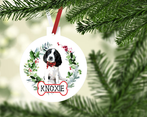 Springer Spaniel Ornaments. Springer Puppy Ornament. Springer Spaniel Ornament. Perfect Springer Spaniel Gifts! Springer Spaniel Mom gift!
