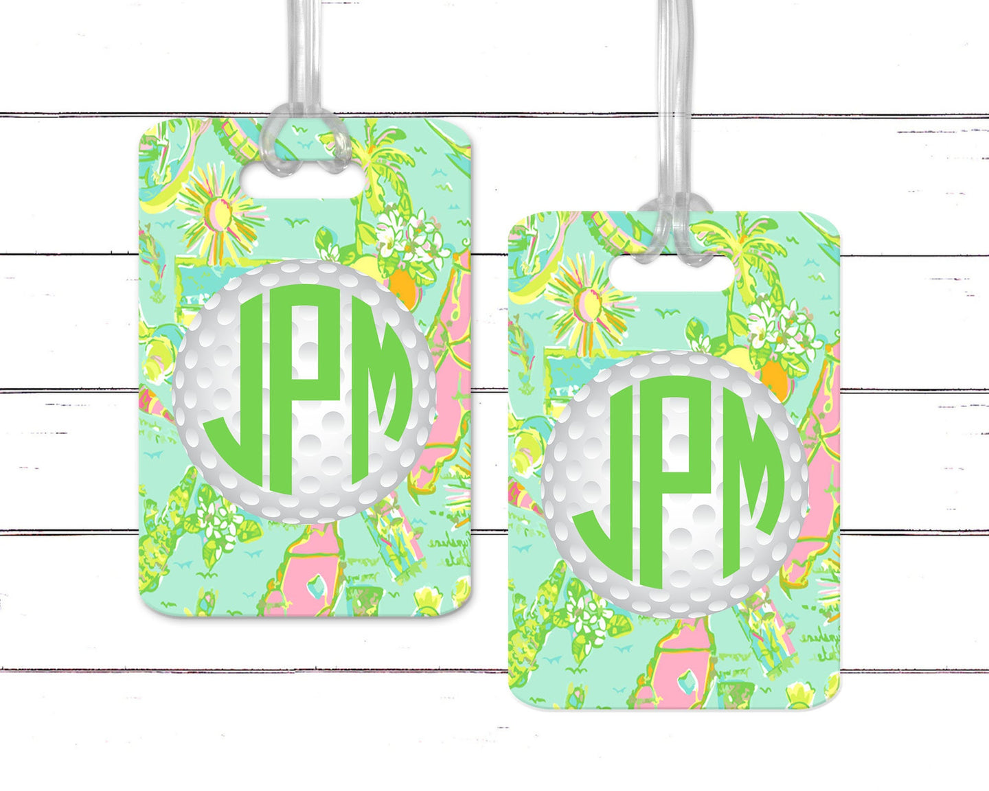 Florida Golf Bag Tag. Personalized gift for the Golfer! Great Bachelorette, Girl's weekend and Bridesmaids presents too!