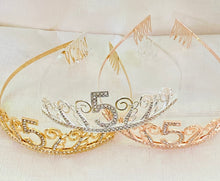 Load image into Gallery viewer, 5th Birthday tiara, 5th Birthday Gift, 5th Birthday Party Tiara, 5th Birthday Crown, 5th Birthday Party Decoration, 5 year old girl gift!
