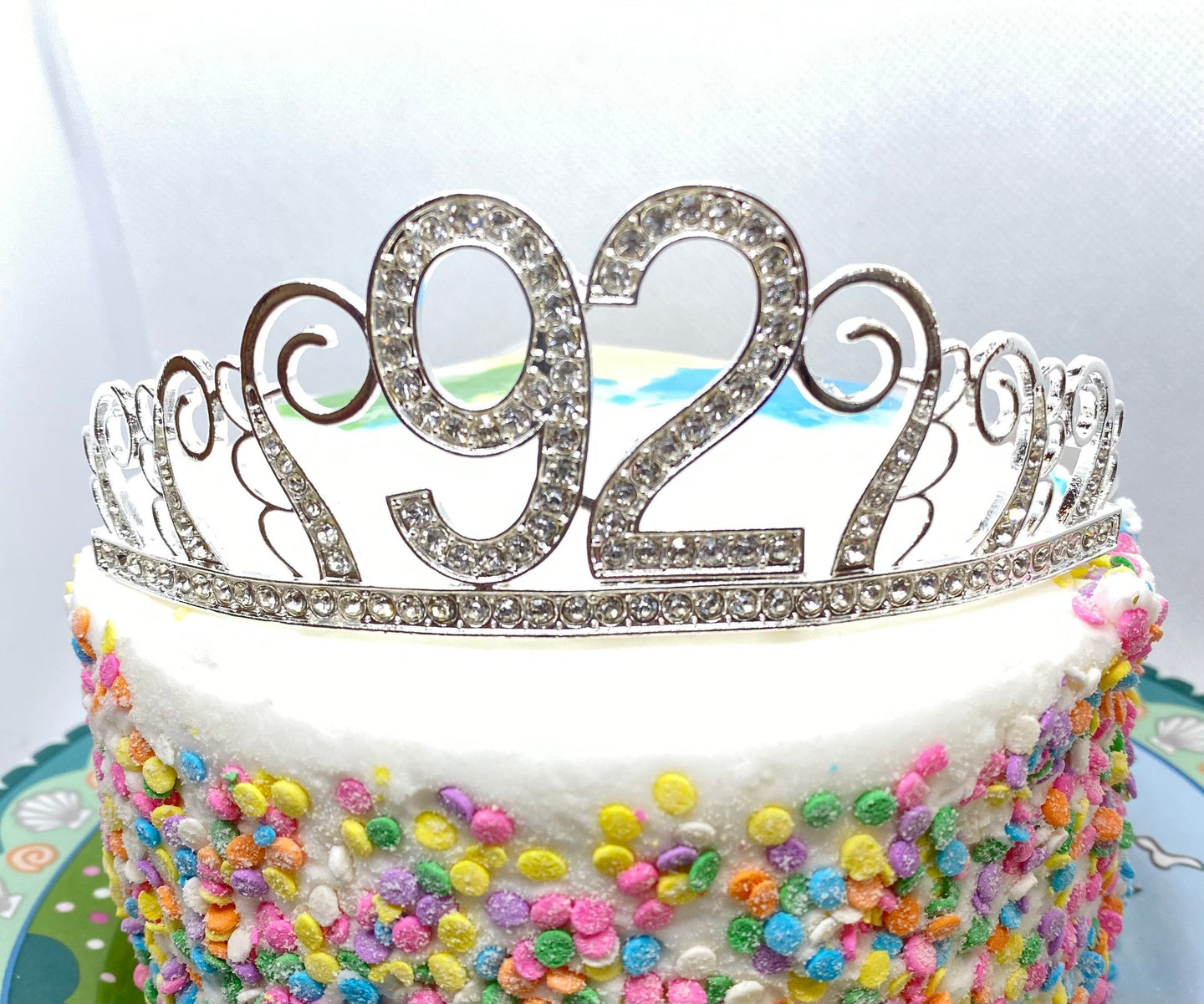 92nd Birthday tiara,Birthday Headband, 92 Birthday Party Tiara, 92 Birthday Crown, 92 Birthday Party Decoration, 92nd gift!