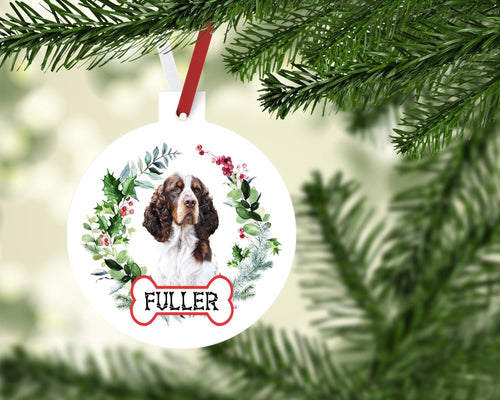 Springer Spaniel Ornaments. Springer Puppy Ornament. Springer Spaniel Ornament. Perfect Springer Spaniel Gifts! Springer Spaniel Mom gift!