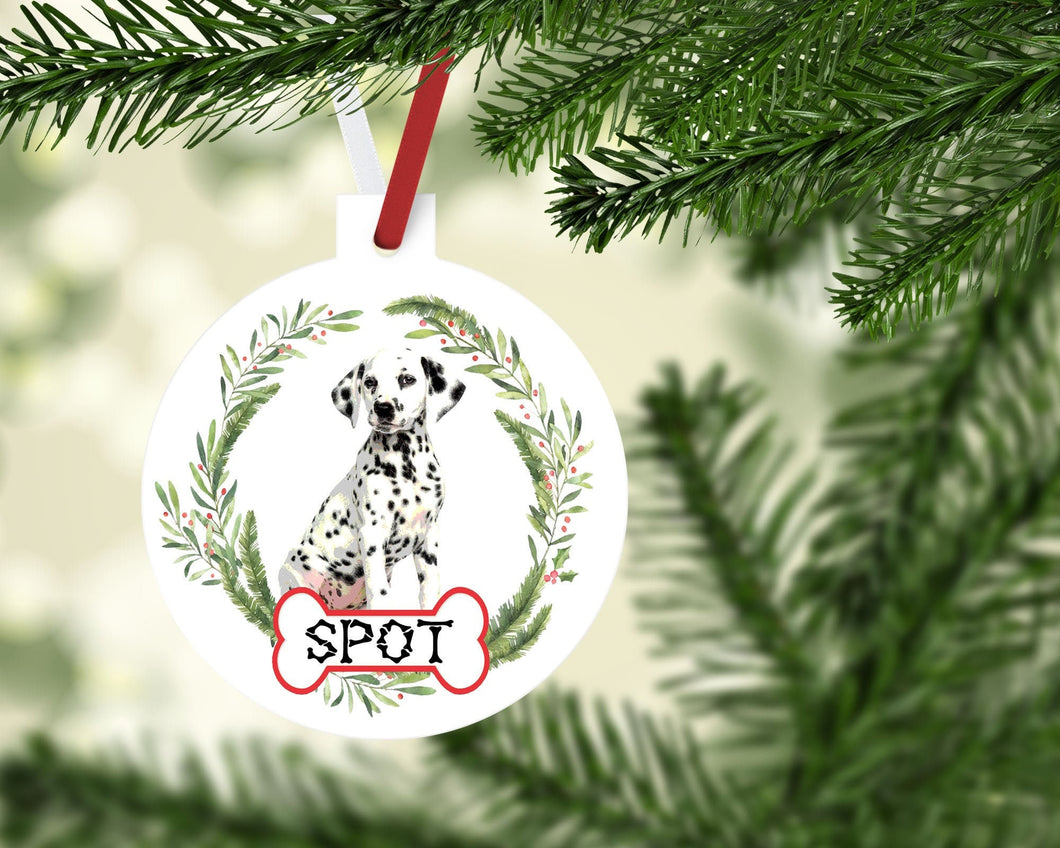 Dalmatian Ornaments. Personalized Gift for the Dalmatian lover! Dalmatian Ornament. Custom Dalmatian Gifts! Dalmatian Mom gift! Dalmatian