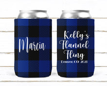 Load image into Gallery viewer, Plaid Party Huggers. Plaid Engagement or Shower! Plaid Bachelorette or Birthday Party Favors. Wedding Party Favors! Plaid Birthday too!
