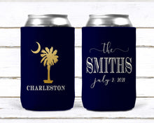 Load image into Gallery viewer, Charleston Huggers. Personalized South Carolina Bachelorette or Bachelor Favors. Charleston Party Favors. Charleston Wedding Party Gifts.
