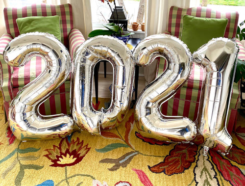Number Balloons | Birthday Party Decoration | Any Birthday Balloons | Large 34" Foil Birthday Party Balloon | Number Party Balloons