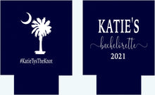 Load image into Gallery viewer, Charleston Huggers. Personalized South Carolina Bachelorette or Bachelor Favors. Charleston Party Favors. Charleston Wedding Party Gifts.
