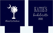 Load image into Gallery viewer, Charleston Huggers. Personalized South Carolina Bachelorette or Bachelor Favors. Charleston Party Favors. Charleston Wedding Party Gifts.
