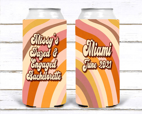 Retro Theme Party Favors. 70s theme 40 50 60 70th Birthday Party Huggers. 70's Retro Bachelor or Bachelorette. 70's theme Party Favors.