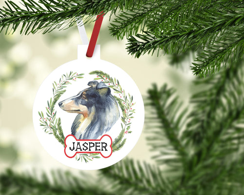 Collie Ornaments. Custom Collie Gift. Personalized Gift for the Collie lover! Collie Mom gift!