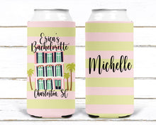 Load image into Gallery viewer, Charleston Huggers. Personalized Beach Bachelorette or Birthday Favors. Savannah Party Favors. Beach House Party FavorsParty Gifts.
