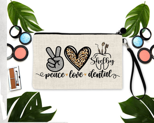 Dental theme bag. Dental Assistant Gifts. Dental office Gifts. Custom Dental Hygienist Gift! Personalized Dental theme gift! Dentist Gift!