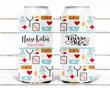 Load image into Gallery viewer, Nursing School Graduation Huggers. Personalized Nursing Party favors. Nursing theme gifts. Personalized Nurse Party Favors!
