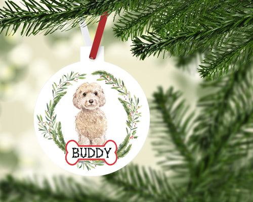 Goldendoodle Ornaments. Golden doodle Ornament. Champagne Cockerpoo! Cream Doodle Ornament. Perfect Doodle Gifts! Doodle Mom gift!