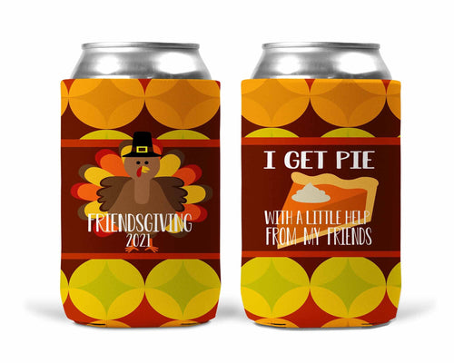 Friendsgiving Party Huggers. Thanksgiving Party Favors. Custom Friendsgiving Party Favors. Thanksgiving Wedding Shower!