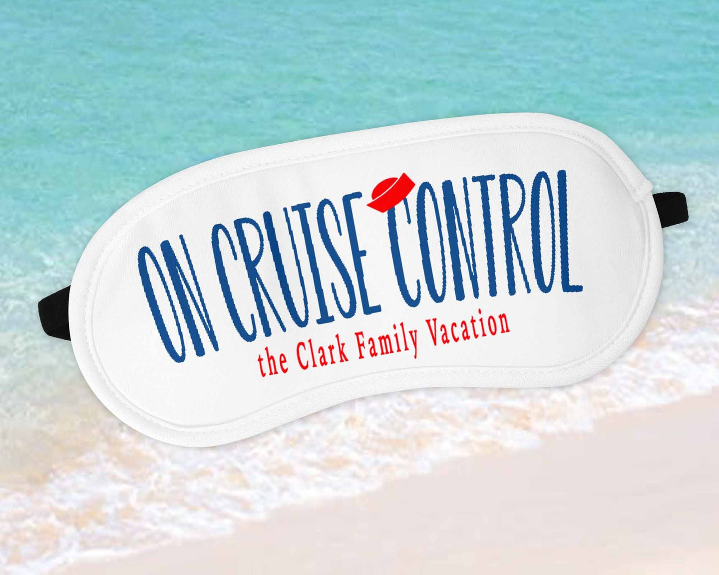 Cruise Party Sleep Mask! Cruise theme party favors. Cruise Birthday party favors. Cruise Bachelorette Party! Cruise Birthday Sleep Masks!