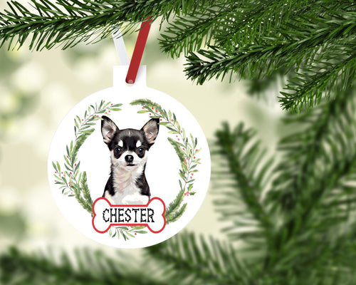 Chihuahua Ornaments. Personalized Chihuahua Gift! Chihuahua theme Ornament. Custom Chihuahua Gifts! Chihuahua Mom gift! Rescue Chihuahua!