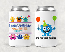 Load image into Gallery viewer, Monsters Birthday Party. First Birthday party Favors. Monster Birthday Favors. 1st Birthday favors! Monster party favors!
