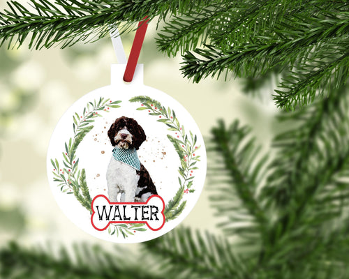 Doodle Ornaments. Personalized Gift for the Springer Doodle lover! Doodle Ornament. Custom Springerdoodle Gifts! Doodle Mom gift!