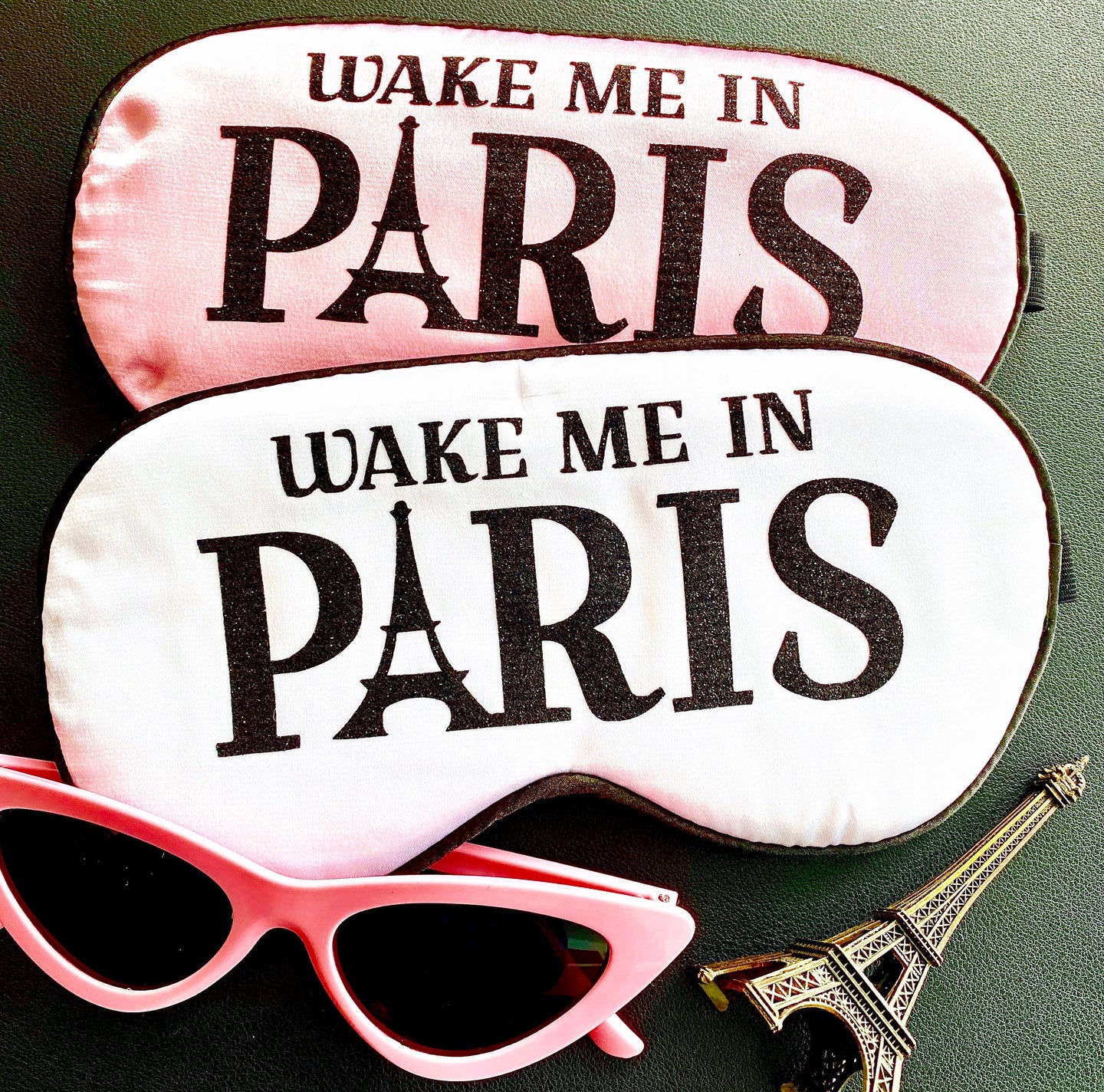 Paris Sleep Mask! Great Paris Bachelorette or Birthday party FAVORS. Great Paris  Girls Weekend gift!  Bachelorette Party! Paris Favors!
