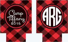 Load image into Gallery viewer, Plaid Party Huggers. Plaid Party Favors! Plaid Bachelorette Party Favors too! Flannel Party favors. Plaid Birthday Party. Asheville Party!
